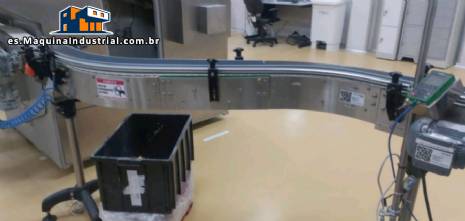 Cinta transportadora curva modular Divamaq