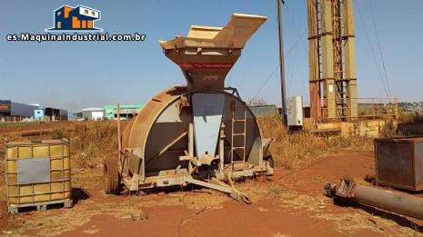 Ensacadora  Marcher Brasil de 400 toneladas para almacenar granos en bolsas