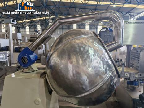 Grageas de acero inoxidable con recipiente de 100 kg Incapri