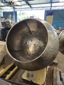 Grageas de acero inoxidable con recipiente de 100 kg Incapri