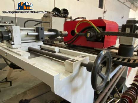 Dobladora de tubos hidrulica de 3 ejes con control electrnico por CNC