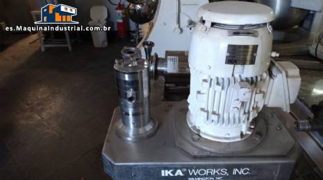 Molino dispersor, emulsionador y homogeneizador IKA 500 kg/h