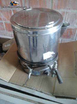 Olla Bain Marie en acero inoxidable