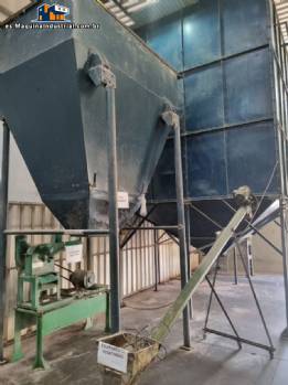 L�nea de extrusora para elaborar harina de soja y aceite vegetal