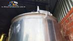 Tanque reactor con camisa de acero inoxidable de 4000 L