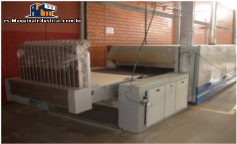 Horno rotatorio elctrico industrial junto con refrigeracin fabricante Fornimaq