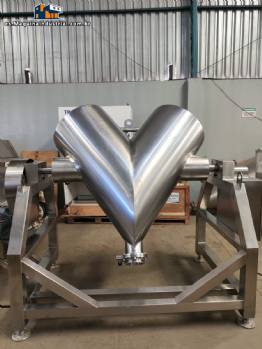 ezclador en forma de V de acero inoxidable 316L 600 L