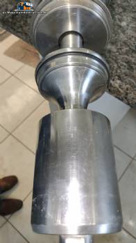 V�lvula sanitaria con actuador neum�tico de acero inoxidable Alfa Laval