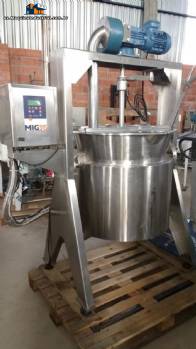 Maquina cocinadora de dulces industriales Mecamau 150 L