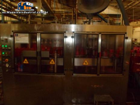 M�quina de llenado de roscado de botellas Mesal