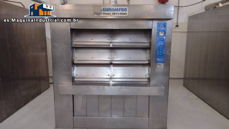 Horno de balasto de acero inoxidable Universo