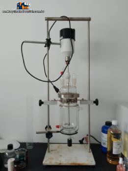 Reactor de sobremesa con camisa de vidrio Adonex de 1 litro (1000 ml).