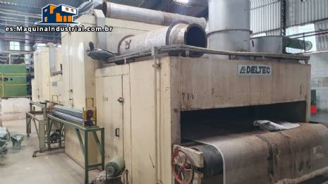 Horno Deltec de 2 cuerpos con calentamiento por resistencia.