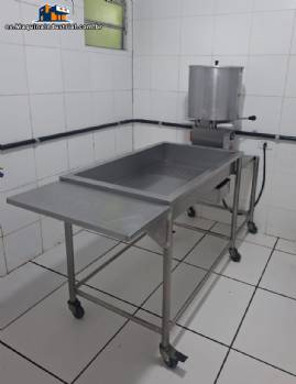 Equipo para caramelizar palomitas de ma�z, anacardos, cacahuetes y frutos secos en general