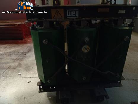 Transformador el�ctrico tipo seco