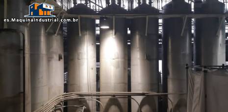 Silo de acero inoxidable 14 m