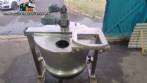Cuenco mezclador con camisa Bauducco de 1200 litros