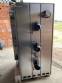 Horno turbo programable de acero inoxidable, alimentado por gas.