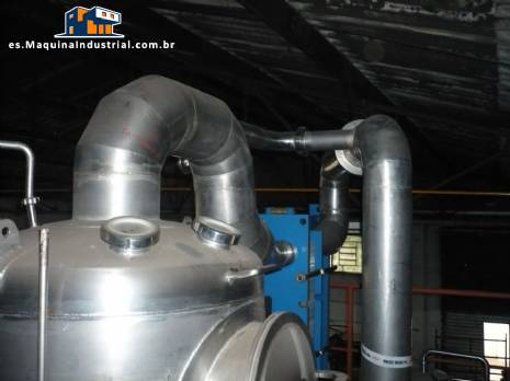 Concentrador l�quido APV para 350 L