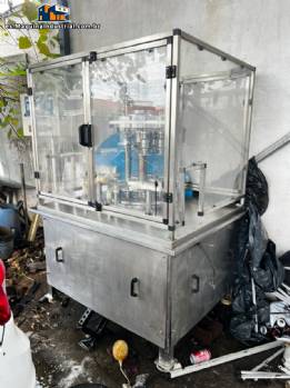 M�quina de llenado rotativa con 8 boquillas de acero inoxidable, 316L, Brasholanda