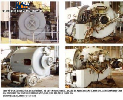 Centr�fugas de acero inoxidable