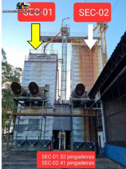 Torre de secado de granos, secadora de semillas, productos agrcolas, maz, Kepler Weber