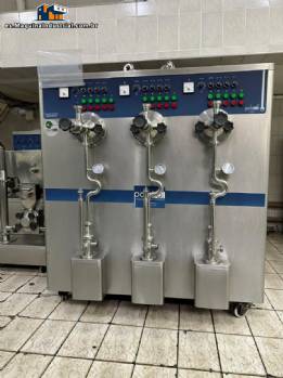 Heladera horizontal triple