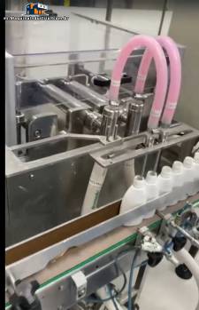 Llenadora lineal de 4 pistones mec�nicos inox 316