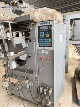 Envasadora de tornillo vertical FABRIMA Flexibag para productos en polvo.