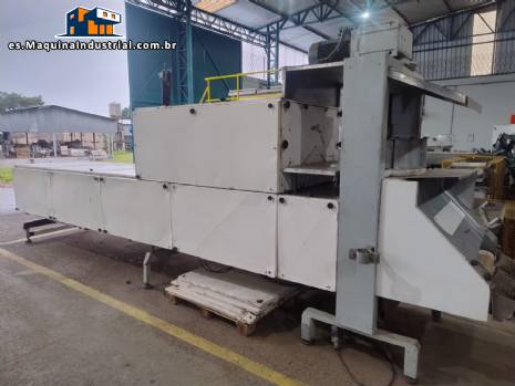 Extrusora de granulado de chocolate con t�nel de enfriamiento