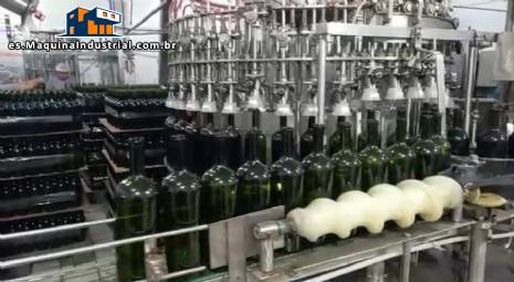 Llenadora al vac�o 40 boquillas con tap�n de corcho Velluto Rebelo