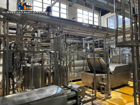 Sistema Tetra Pak UHT VTIS para el procesamiento asptico de leche de vaca, esterilizacin de 13.000 litros/hora