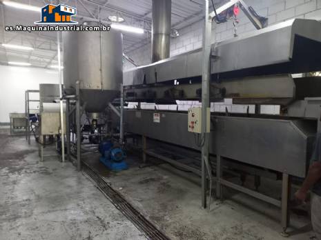 L�nea para la fabricaci�n de papas fritas y chips MCI