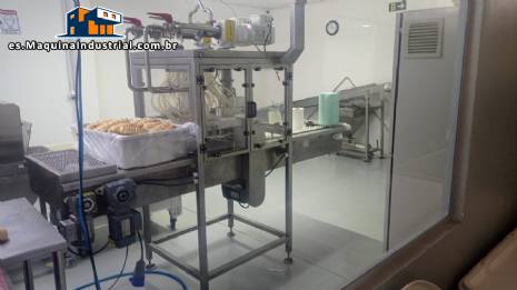 Mquina para rellenar pan de ajo
