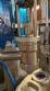 M�quina rotativa de acero inoxidable para llenado, dosificaci�n y sellado, con junta de aluminio, para tarros, vasos y botellas Delgo.