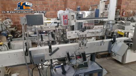 Etiquetadora automtica de doble cabezal para etiquetas autoadhesivas Bauch Campos