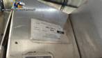 Horno turbo programable de acero inoxidable, alimentado por gas.