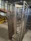 Horno turbo programable de acero inoxidable, alimentado por gas.