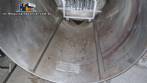 Dep�sito de presi�n horizontal de acero inoxidable