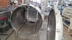 Dep�sito de presi�n horizontal de acero inoxidable