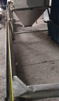 Transportador de tornillo de acero inoxidable