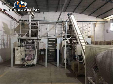 M�quina de embalaje con m�ltiples c�lulas de carga