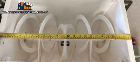 Batidora de cinta Bravaeco de 50 litros en acero inoxidable con revestimiento interior