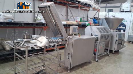 Línea automática de VEMAG para la elaboración de carne y nuggets, con una capacidad de 3 toneladas por hora Línea automática de VEMAG para la elaboración de carne y nuggets, con una capacidad de 3 toneladas por hora