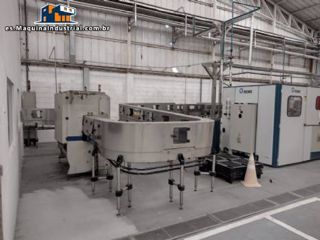 Línea de embotellado de agua mineral Sidel Línea de embotellado de agua mineral Sidel