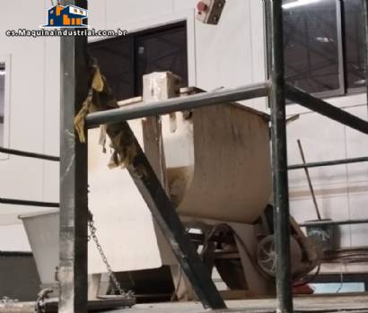 Mezcladora de paletas basculantes de 150 kg Mezcladora de paletas basculantes de 150 kg