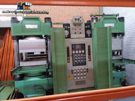 Prensa hidráulica de doble vacío para vulcanización de caucho pan stone Prensa hidráulica de doble vacío para vulcanización de caucho pan stone