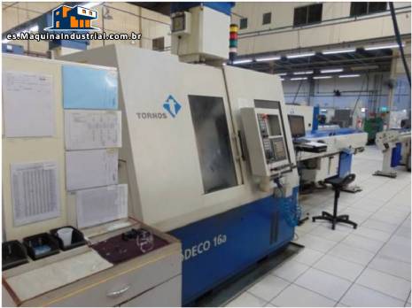 Torno horizontal CNC TORNOS EvoDECO 16a Torno horizontal CNC TORNOS EvoDECO 16a